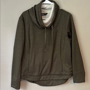 The North Face Olive Green Fleece Pullover